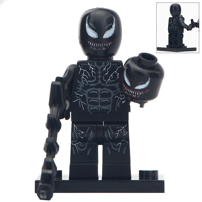 Venom Custom Marvel Superhero Minifigure Minifigure Bricks venom-custom-marvel-superhero-minifigure-minifigure-bricks