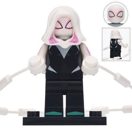 Gwen Stacy Spider-Verse Custom Marvel Superhero Minifigure