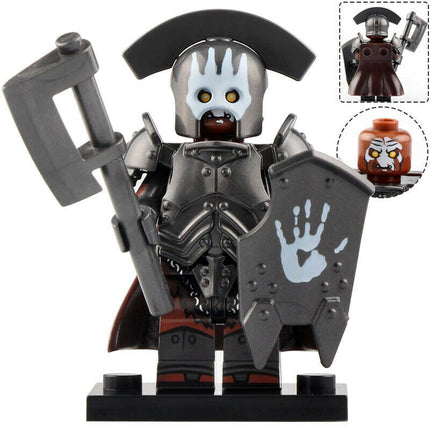 Uruk-hai White Hand Orc custom Lord of the Rings Minifigure