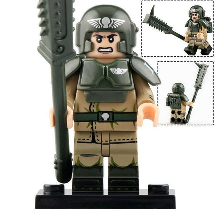 Warhammer Infantry Soldier Marine Guard Minifigure