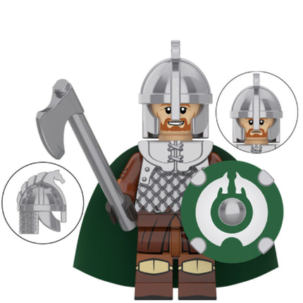 Rohan Warrior Axe custom Lord of the Rings Minifigure