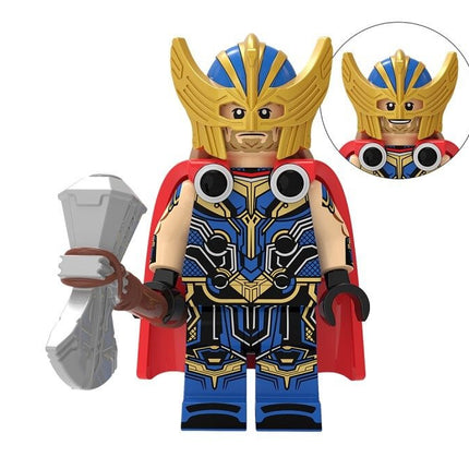 Thor (Love and Thunder) Custom Marvel Superhero Minifigure