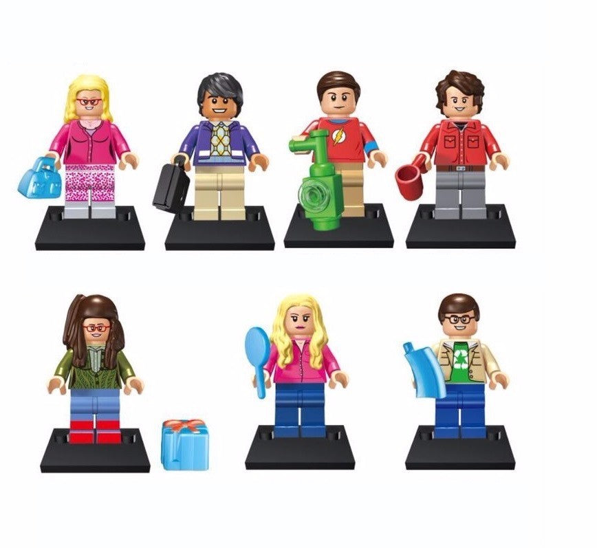 Big Bang Theory TV Series Full Set Minifigures – Minifigure Bricks