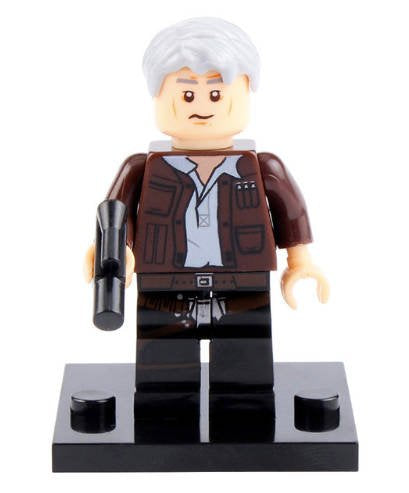 Han Solo custom Star Wars Minifigure - Minifigure Bricks