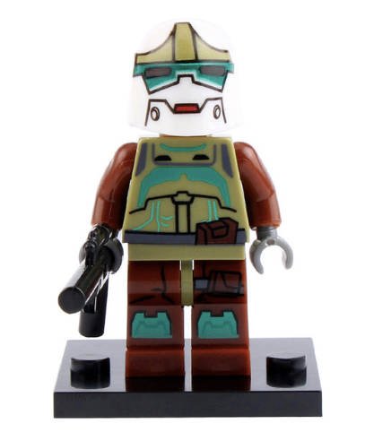Bounty Hunter custom Star Wars Minifigure - Minifigure Bricks