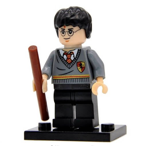 Harry Potter Hogwarts Uniform custom Minifigure - Minifigure Bricks