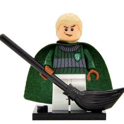 Draco Malfoy (Quidditch Special) custom Wizard Harry Potter Series Minifigure - Minifigure Bricks