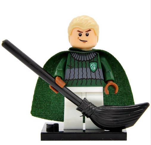 Draco Malfoy (Quidditch Special) custom Wizard Harry Potter Series Minifigure - Minifigure Bricks