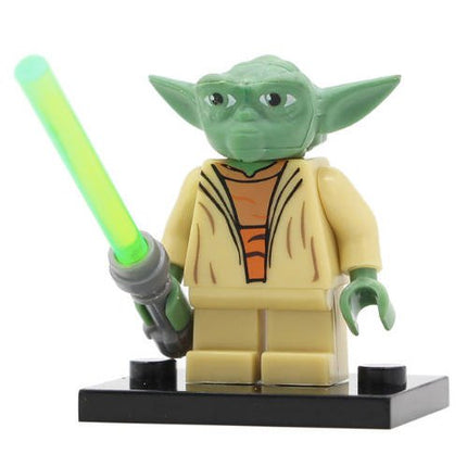 Yoda custom Star Wars Minifigure - Minifigure Bricks