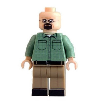 Walter White Casual Clothes Breaking Bad TV Series Minifigure - Minifigure Bricks
