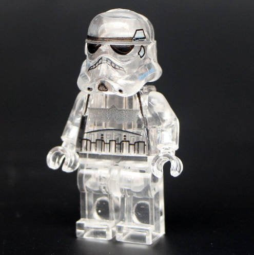 Custom Stormtrooper Lego Transparent Clear Stormtrooper Custom