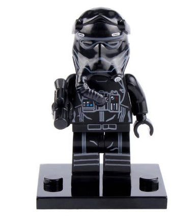 First Order Tie Fighter Pilot custom Star Wars Minifigure - Minifigure Bricks