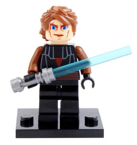 Anakin Skywalker custom Star Wars Minifigure - Minifigure Bricks