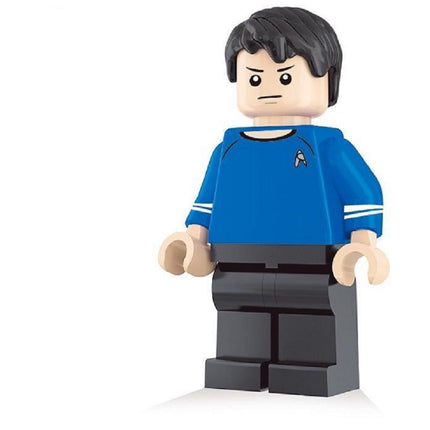 Spock custom Star Trek Minifigure Starship USS Enterprise - Minifigure Bricks