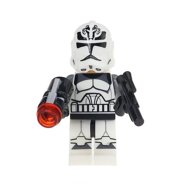 Wolf Pack Clone Trooper custom Star Wars Minifigure - Minifigure Bricks