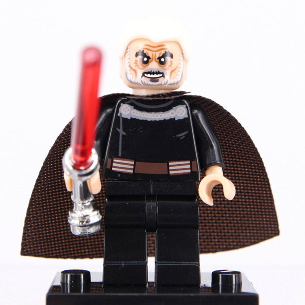 Count Dooku custom Star Wars Minifigure – Minifigure Bricks