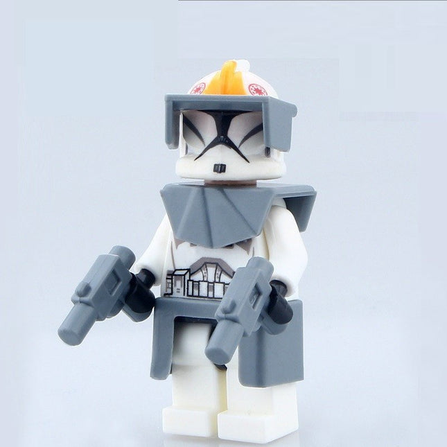 Republic Gunship Pilot custom Star Wars Minifigure - Minifigure Bricks