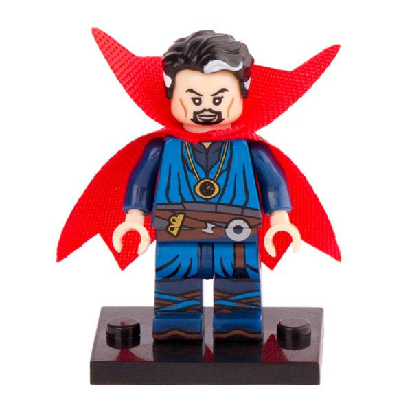 Doctor Strange Marvel Superhero custom Minifigure v2 - Minifigure Bricks