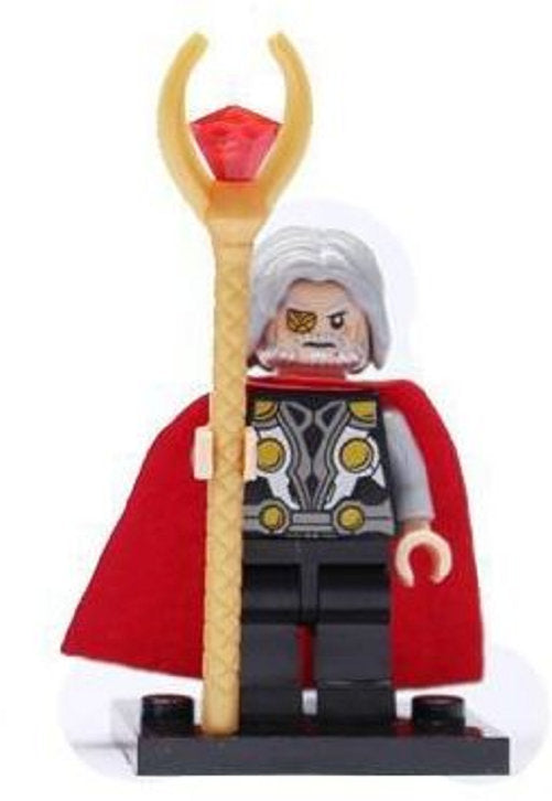 Odin Classic Custom Marvel Superhero Minifigure Avengers King of Asgard - Minifigure Bricks