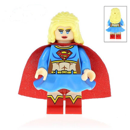 Supergirl Custom DC Comics Superhero Minifigure v2 - Minifigure Bricks