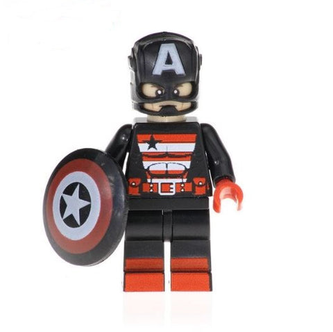 U.S. Agent Custom Marvel Superhero Minifigure – Minifigure Bricks