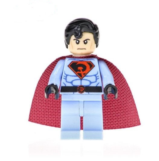 Red Son Superman DC Comics Superhero Minifigure
