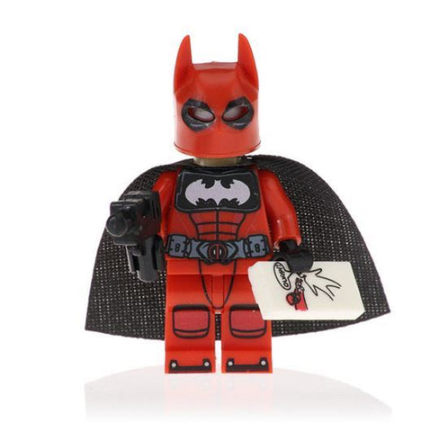 Batman Deadpool Custom Marvel DC Comics Superhero Minifigure - Minifigure Bricks