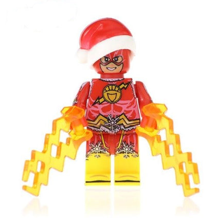 Flash Santa Christmas Special Superhero Minifigure