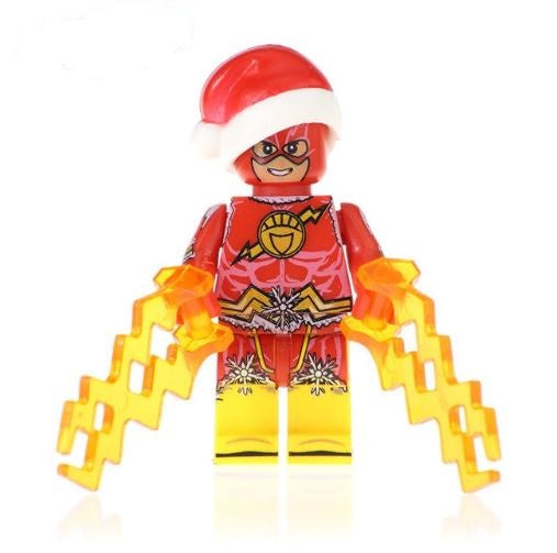 Flash Santa Christmas Special Superhero Minifigure