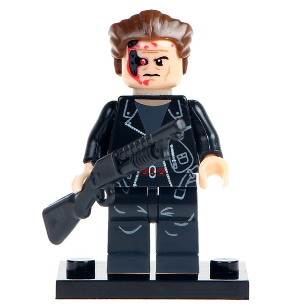 Terminator Bust Lego T 800 LEGO MOC Terminator T-800 Endoskeleton