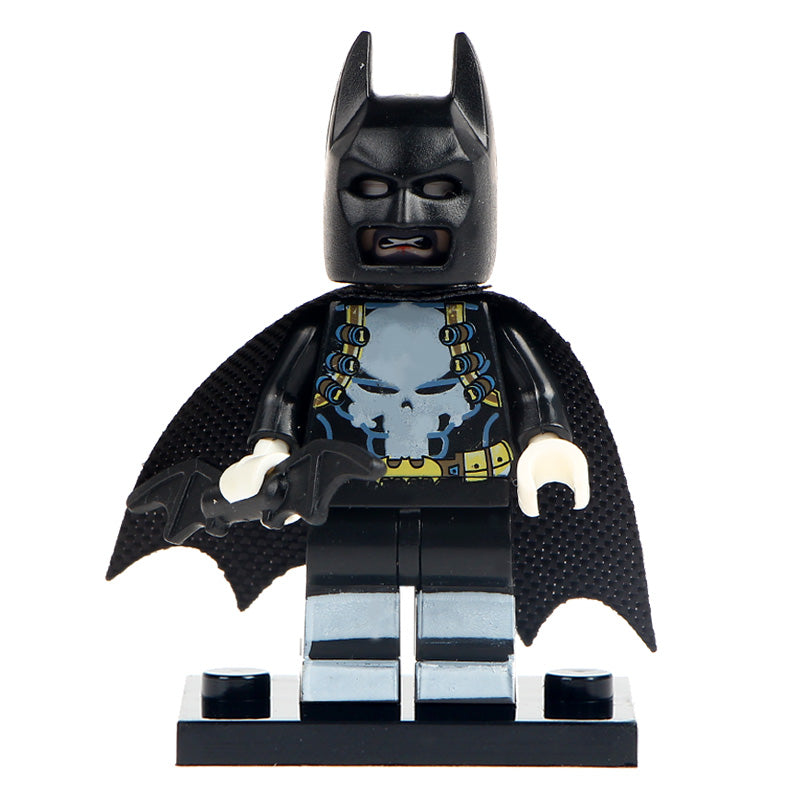 Punisher Batman Custom DC Comics Superhero Minifigure – Minifigure Bricks