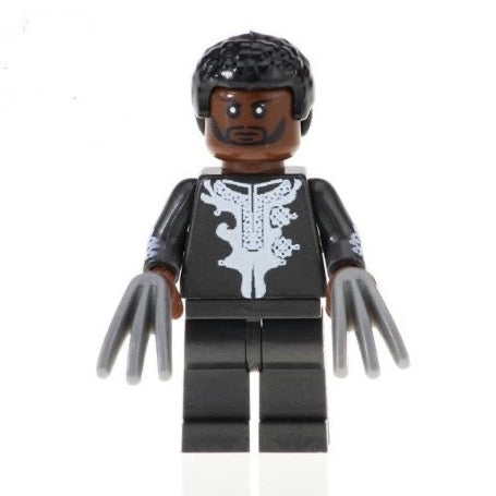 T'Challa Black Panther Custom Marvel Superhero Minifigure