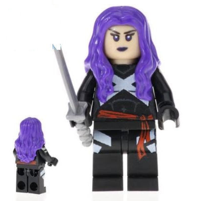 Psylocke Uncanny X-Force (X-Men) Custom Marvel Superhero Minifigure
