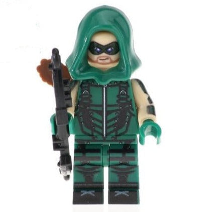 Green Arrow Custom DC Comics Superhero Minifigure