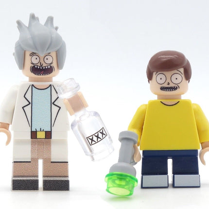 Rick and Morty custom Minifigures - Minifigure Bricks