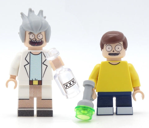 Rick and Morty custom Minifigures - Minifigure Bricks