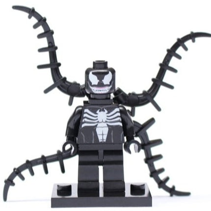 Venom Custom Marvel Superhero Minifigure - Minifigure Bricks